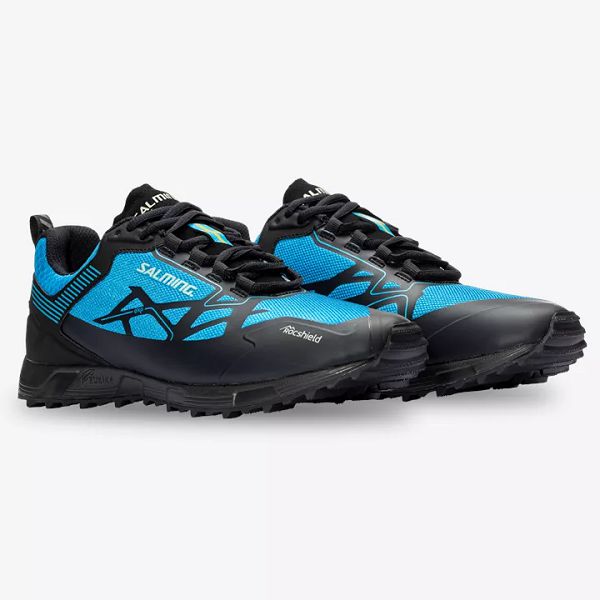 Black / Blue Salming Ranger Men's Trail Shoes | Canada-687039