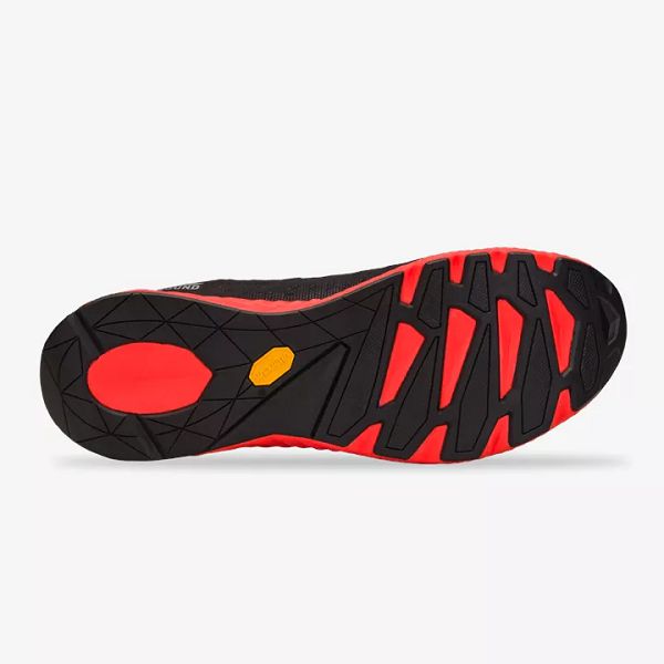 Black / Orange Salming Greyhound Men's Running Shoes | Canada-125379