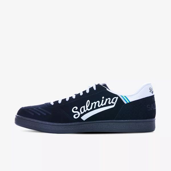 Black / White Salming Ninetyone Men's Sneakers | Canada-974130