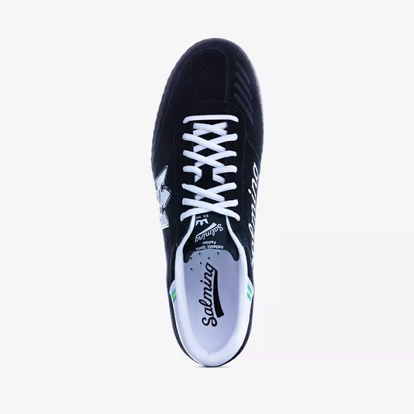 Black / White Salming Ninetyone Men's Sneakers | Canada-974130