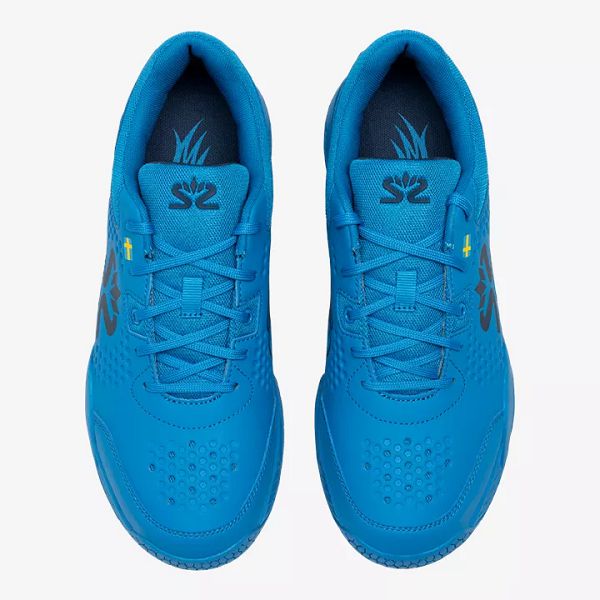 Blue / Black Salming Hawk Court Men's Squash Shoes | Canada-890371