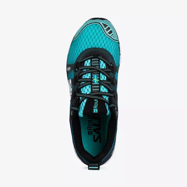 Blue / Black / White Salming Enroute 2 Women's Running Shoes | Canada-678349