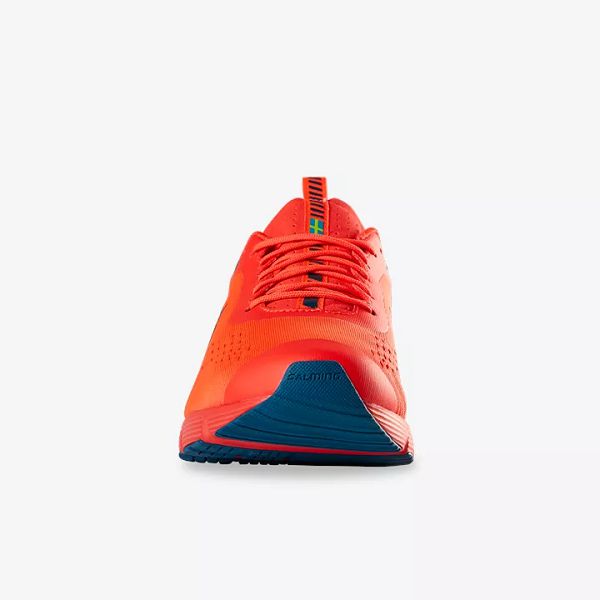 Orange / Blue Salming Enroute 3 Men's Running Shoes | Canada-502178