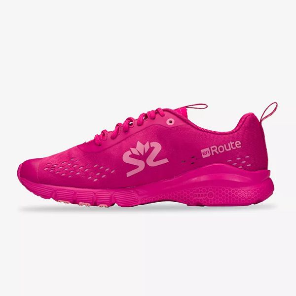 Pink Salming Enroute 3 Women's Running Shoes | Canada-561470